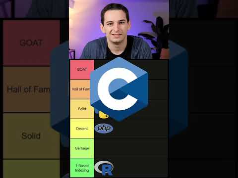 Programming Language Tier List