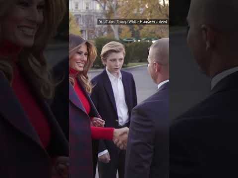 Is Barron Trump&#039;s Height A Concern? #shorts #Trump