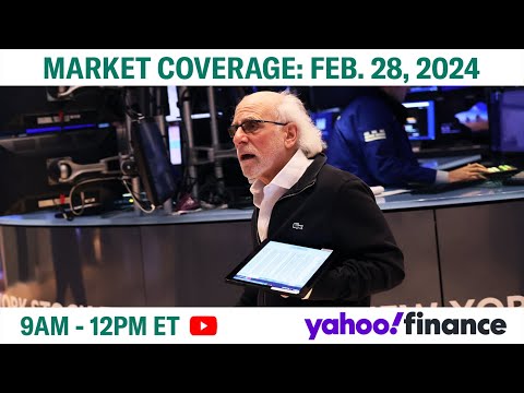 Stock market today: US stocks slip in cautious countdown to PCE print as bitcoin soars past $60,000