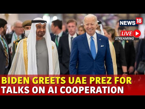 Joe Biden Live | Joe Biden Meets UAE President For AI Cooperation Live | Joe Biden News Live | N18G