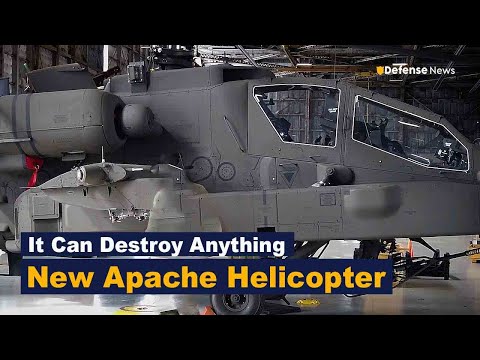 Unveiling the U.S. Army’s Formidable New Apache Helicopter