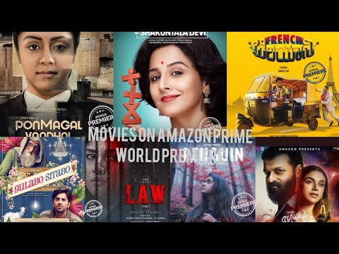 7 New Movies On Amazon Prime &amp; Release Date| First Day First Show|