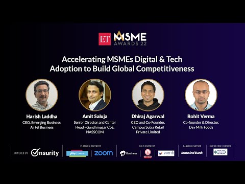 ET MSME Talks: Accelerating MSMEs Digital &amp; Tech Adoption to Build Global Competitiveness