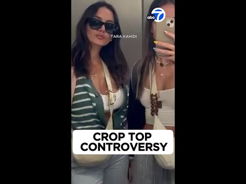 2 SoCal women claim they were kicked off flight for wearing crop tops