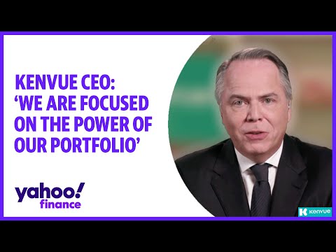 Kenvue CEO talks earnings, strong demand, stock: &#039;We are focused on the power of our portfolio&#039;