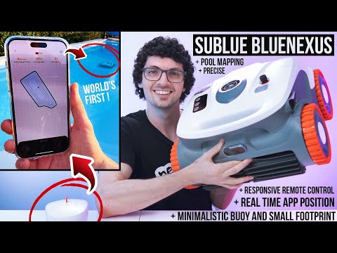 Sublue BlueNexus Review: Revolutionary Pool Cleaning Robot! - Pool Mapping &amp; Real Time Connection