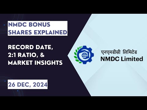 NMDC Bonus Shares Explained: Record Date, 2:1 Ratio, and Market Insights