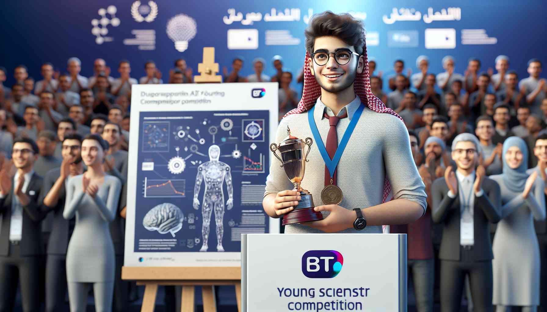 Student Wins BT Young Scientist Competition with Innovative AI Project