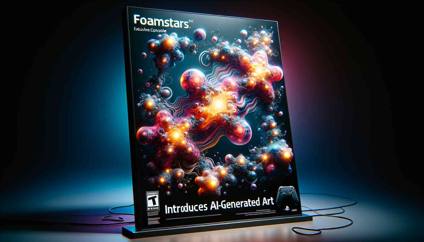 Title: Foamstars Introduces AI-Generated Art in PlayStation Exclusive Game