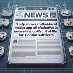 New Title: Study Shows Chatbot-Based Mobile App Effective in Improving Quality of Life for Tinnitus Sufferers