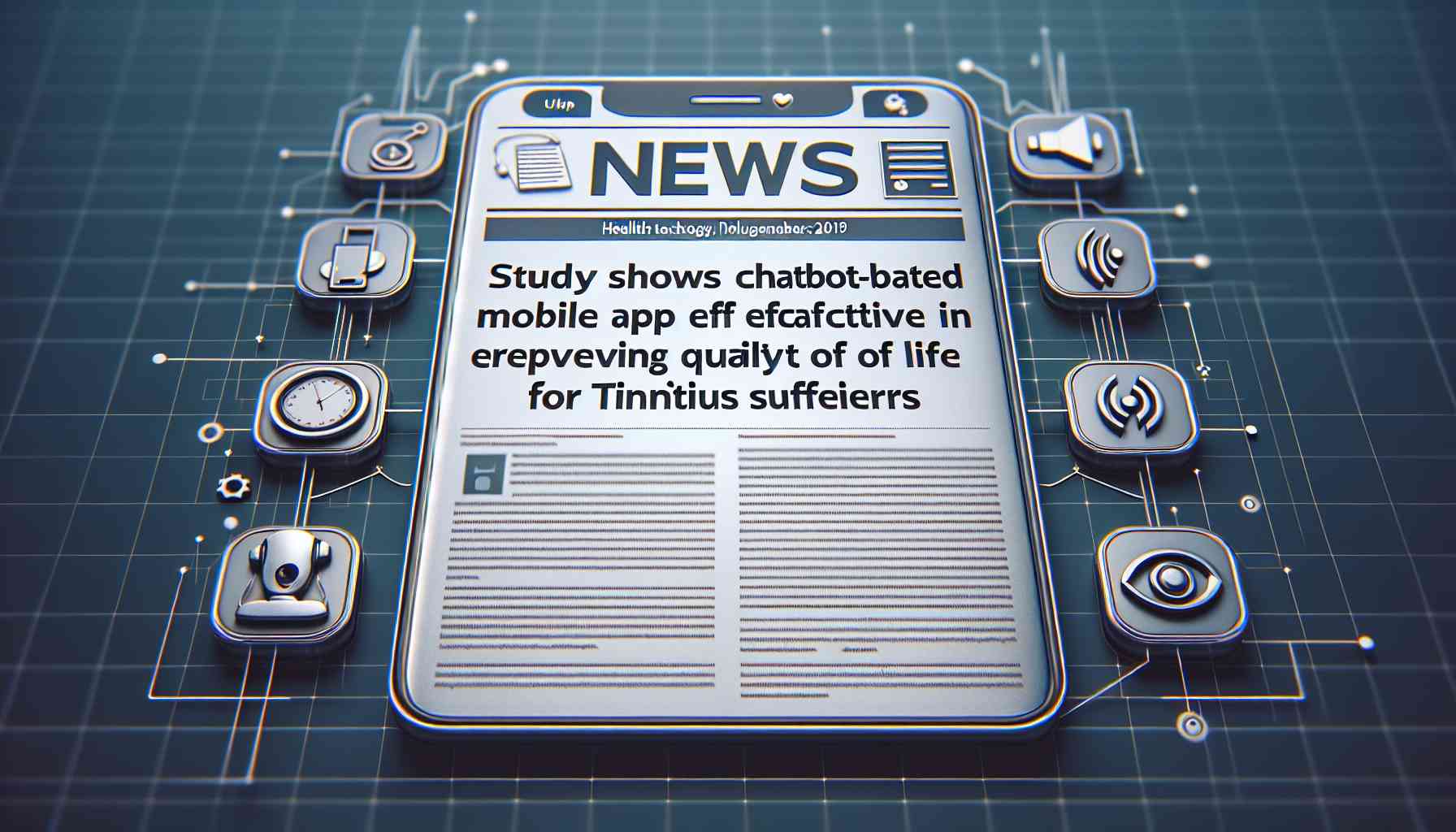 New Title: Study Shows Chatbot-Based Mobile App Effective in Improving Quality of Life for Tinnitus Sufferers