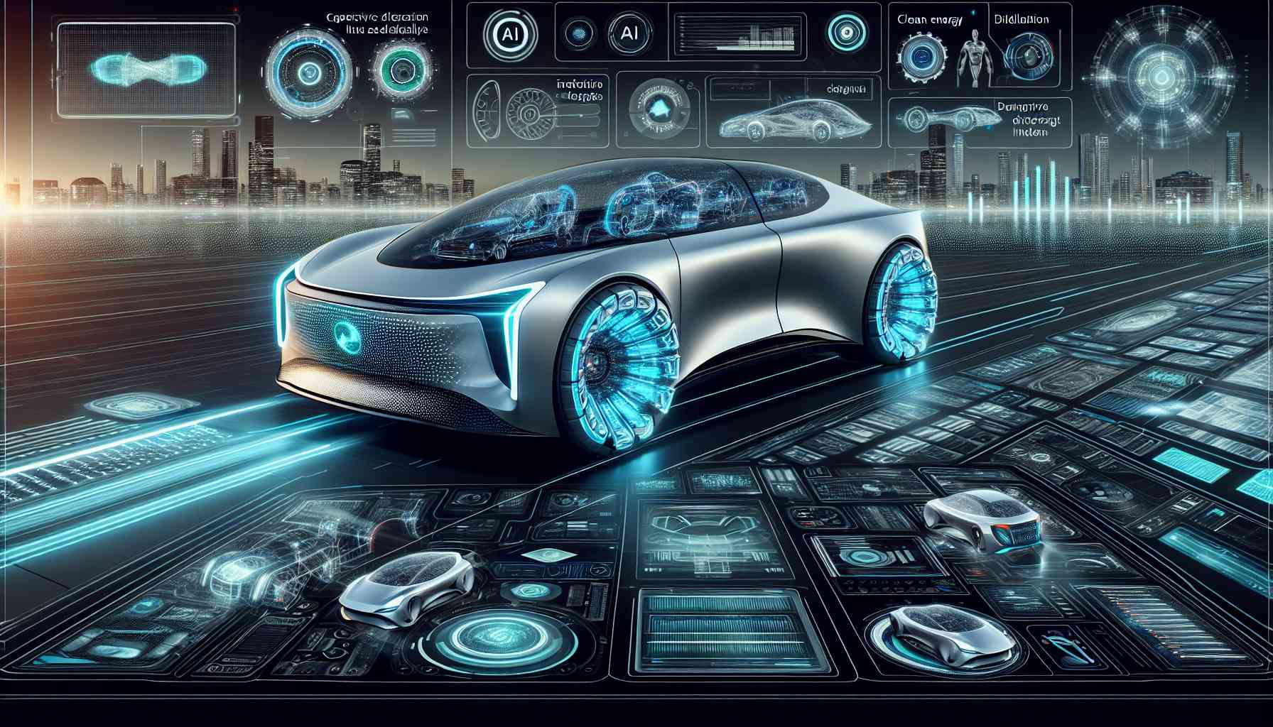 Cars of the Future: Integration of AI, Huge Dashboard Displays, and Clean Energy