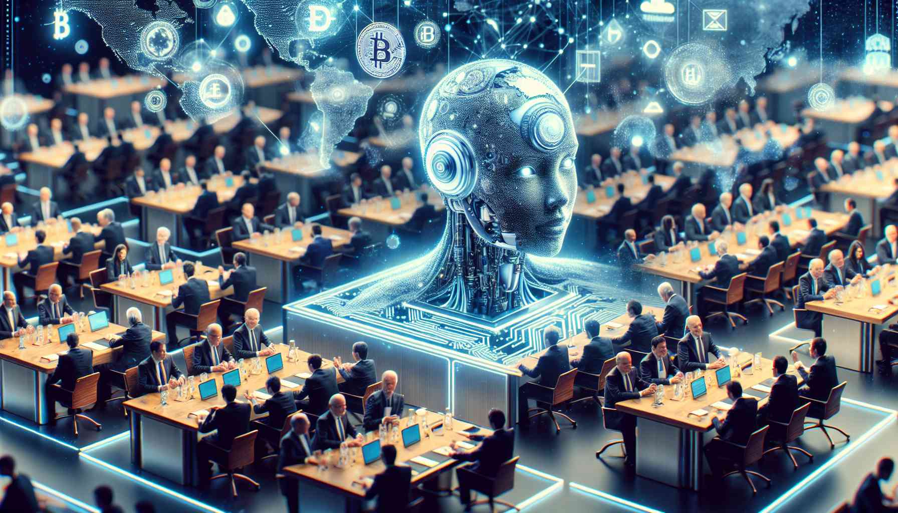 Artificial Intelligence Steals the Show at Davos 2024 as Cryptocurrency Takes a Backseat