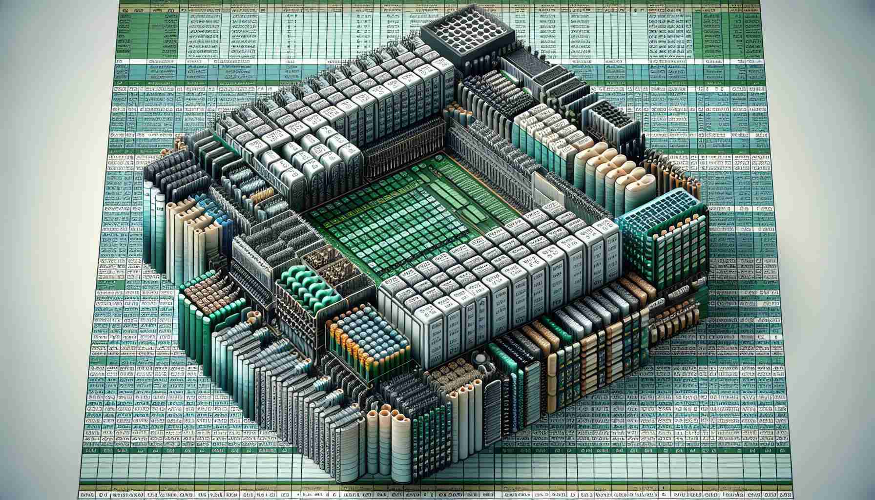 Unleashing the Creativity: A 16-bit CPU Created Inside Excel