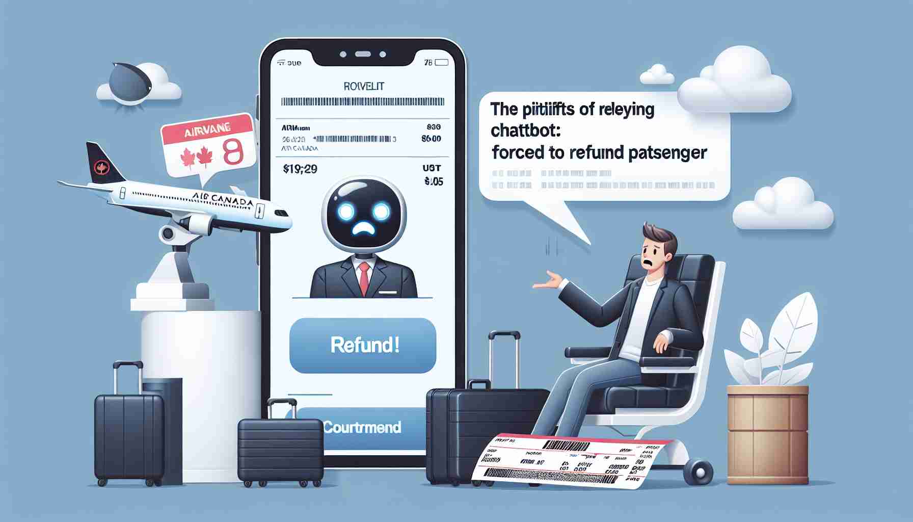 Title: The Pitfalls of Relying on Chatbots: Air Canada Forced to Refund Passenger