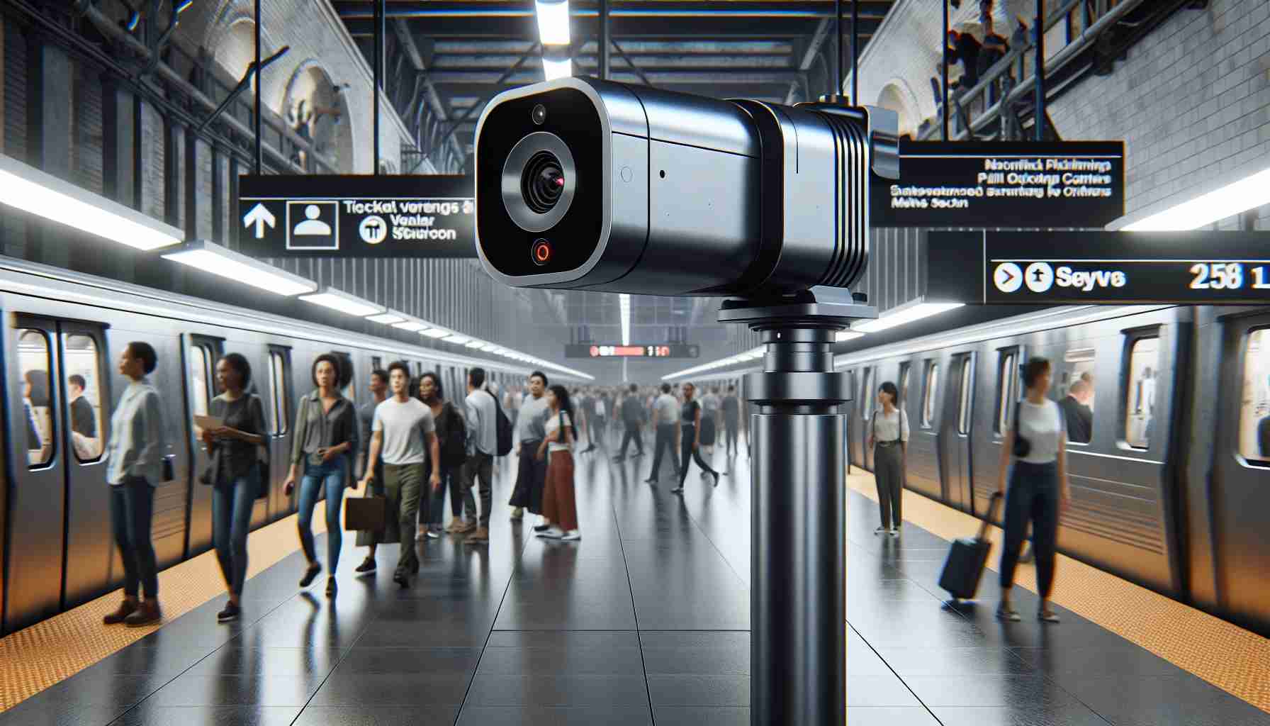 New AI Camera Technology to Enhance Subway Security