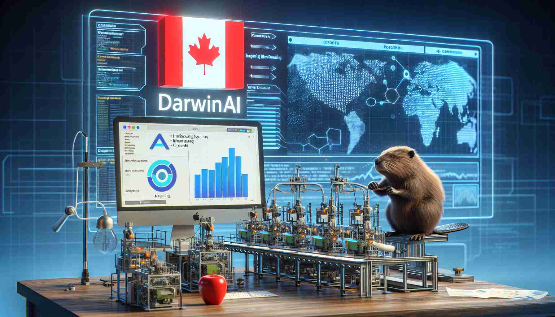 Apple Acquires Canadian AI Start-up DarwinAI to Enhance Manufacturing Efficiency and AI Models