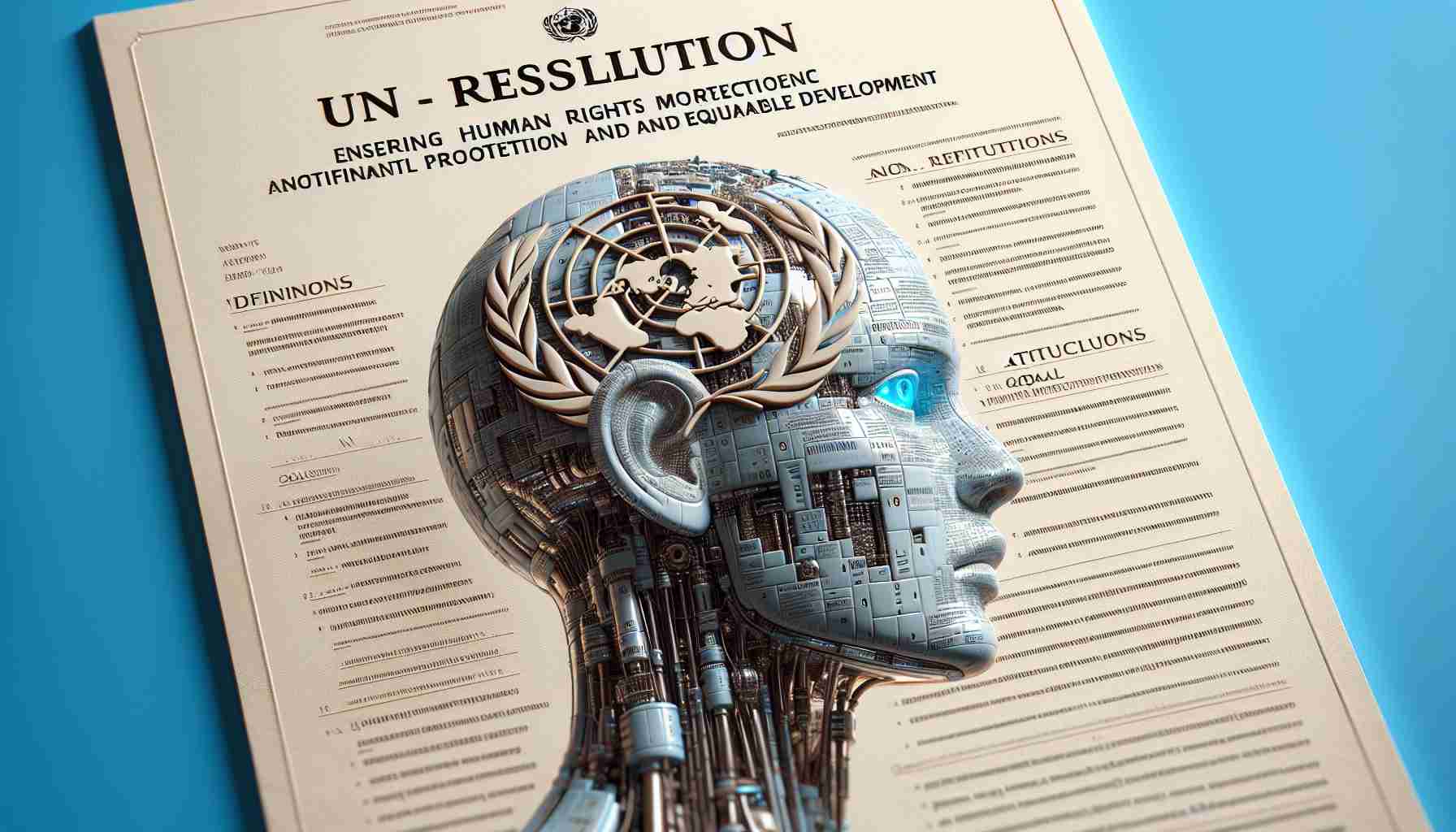 UN Resolution on Artificial Intelligence: Ensuring Human Rights Protection and Equitable Development