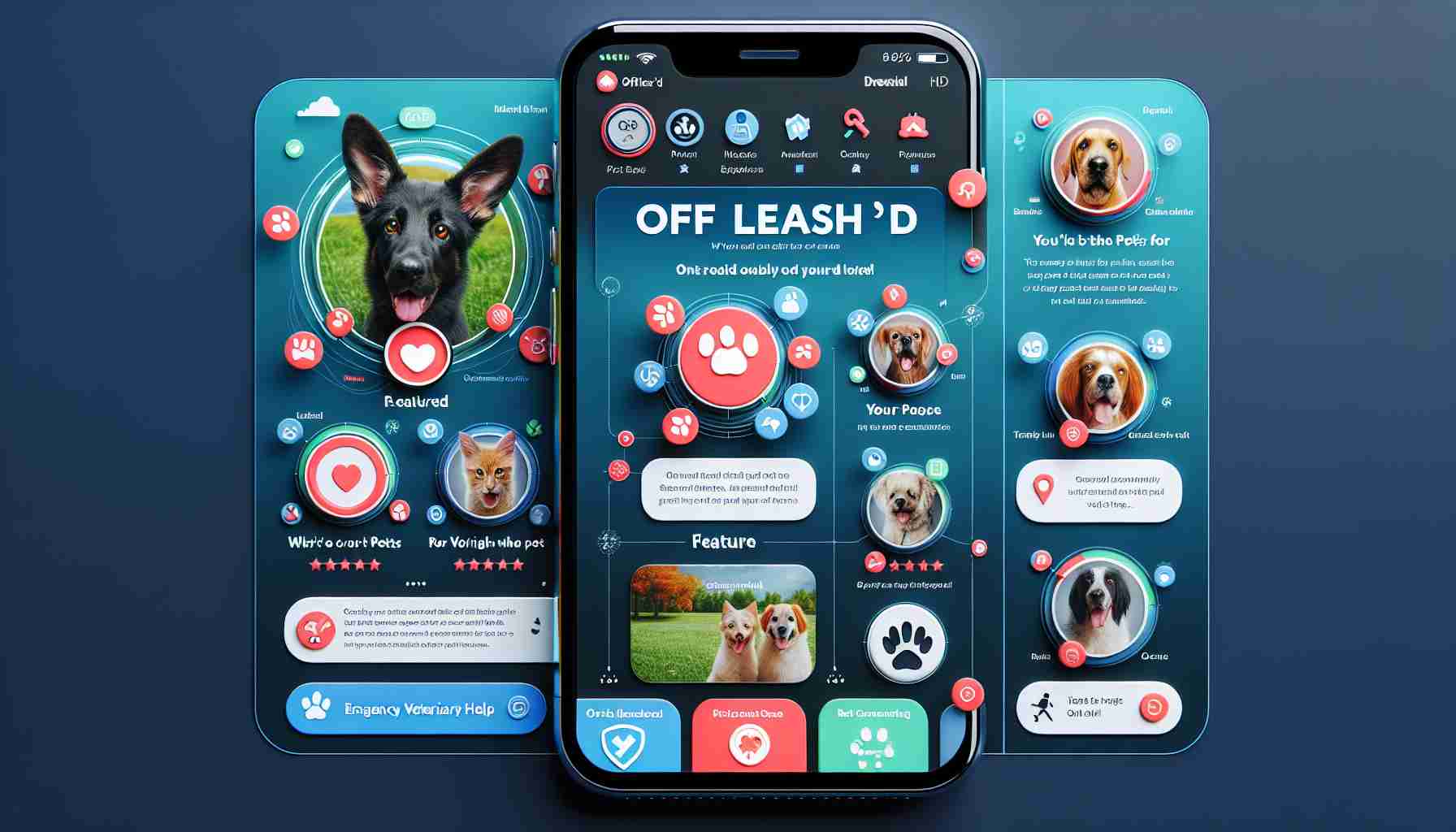 Offleash’d: Connecting Pet Lovers through Innovative Features