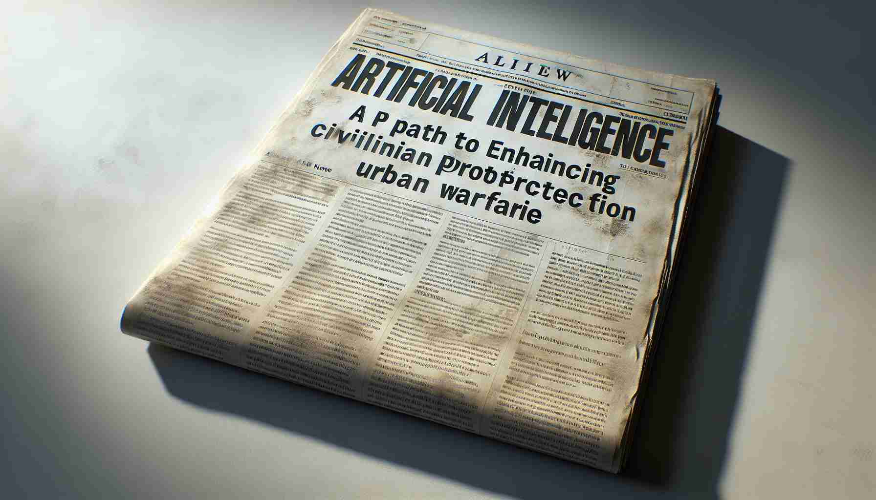 New Article Title: Artificial Intelligence: A Path to Enhancing Civilian Protection in Urban Warfare