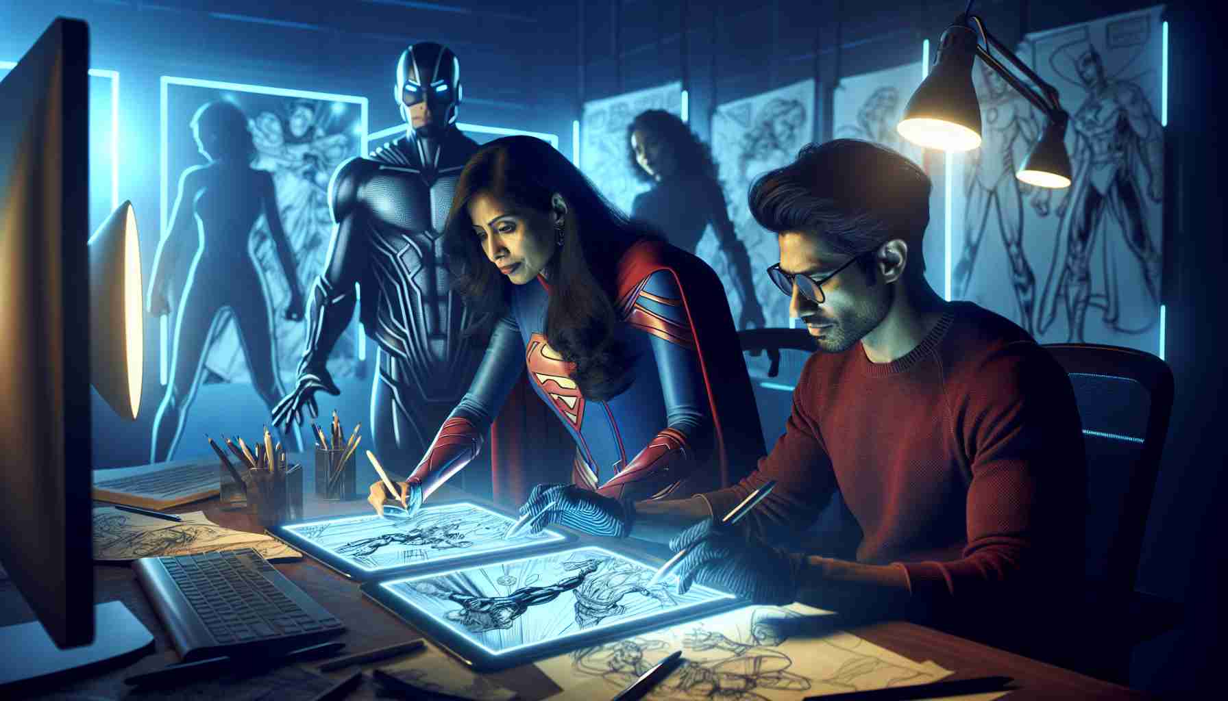 DC Comics Artists Embark on a New Frontier with Artificial Intelligence