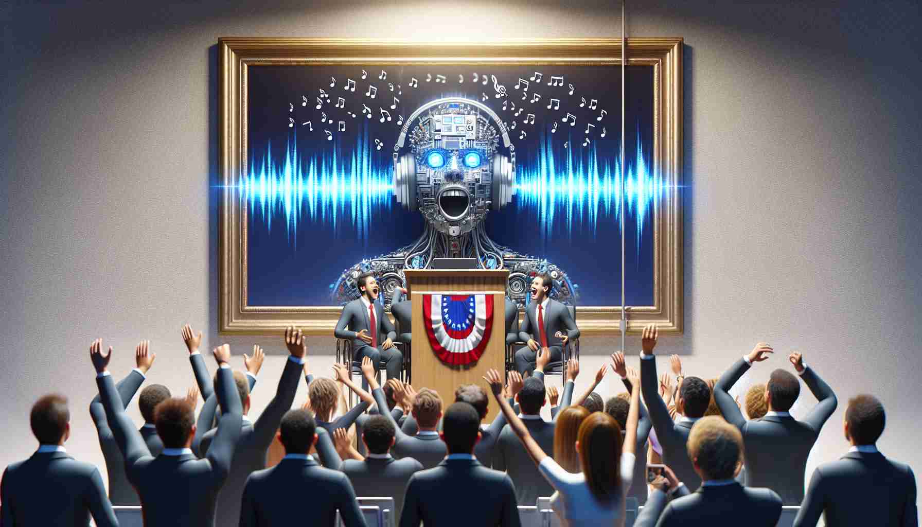 A Surprising Response: Democrats Release AI-Generated Song in Retaliation