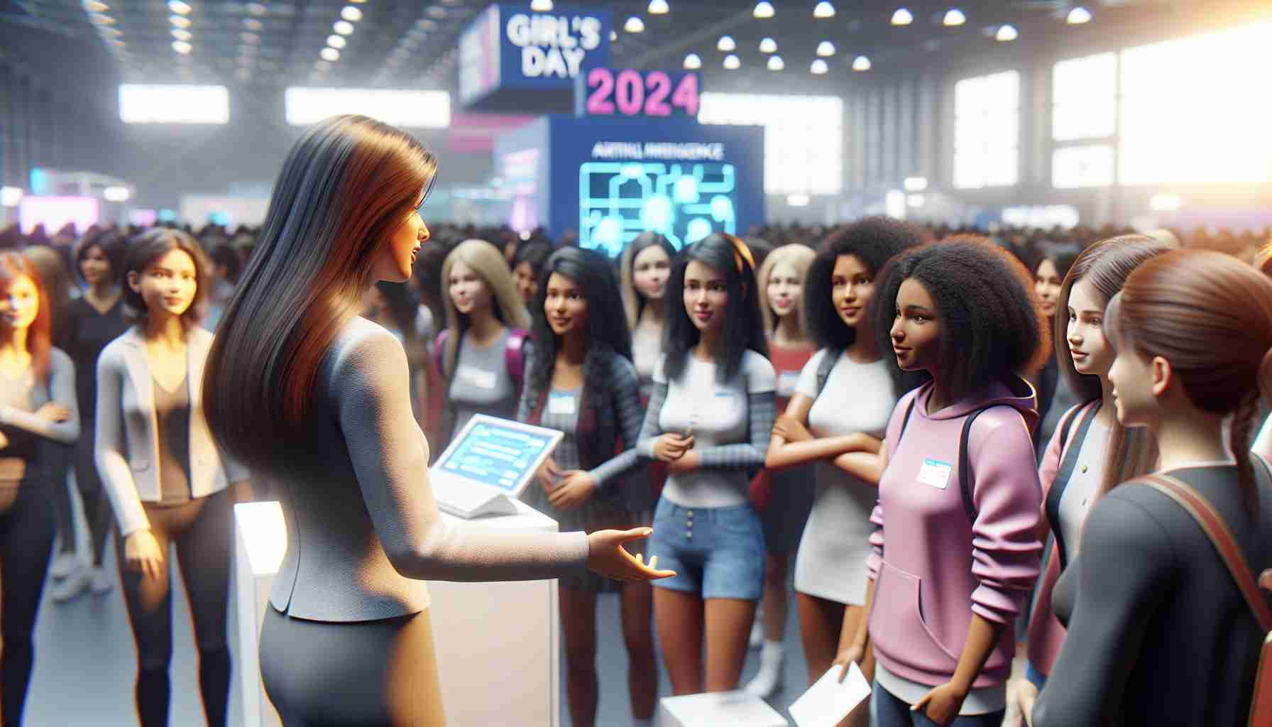 Girls' Day 2024 Emphasizes Artificial Intelligence in Chancellor's Event