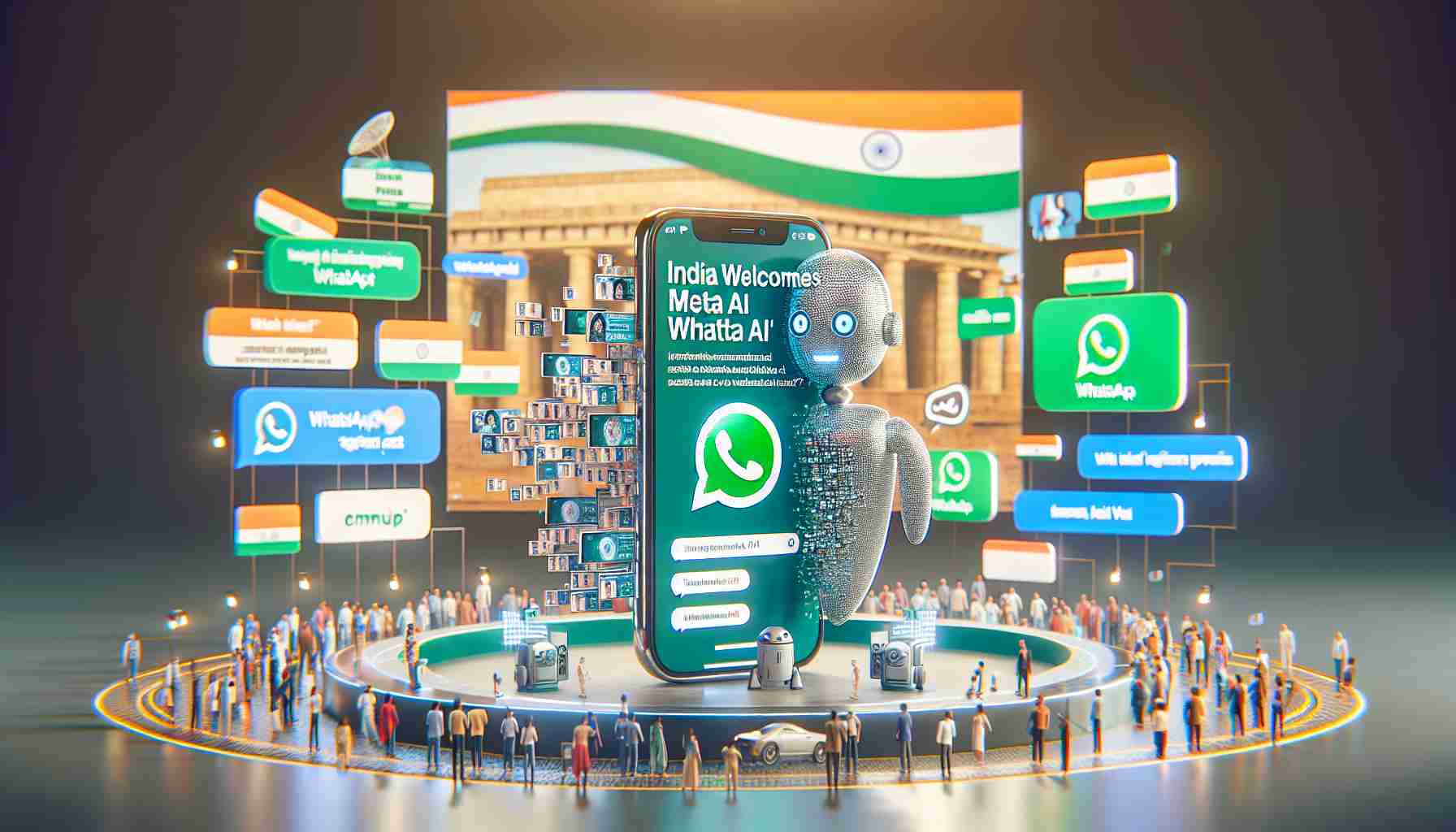 India Welcomes Meta AI: An Innovative Chatbot Experience on WhatsApp