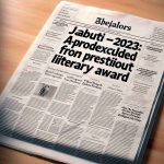 Jabuti Prize 2023: AI-Produced Works Excluded from Prestigious Literary Award