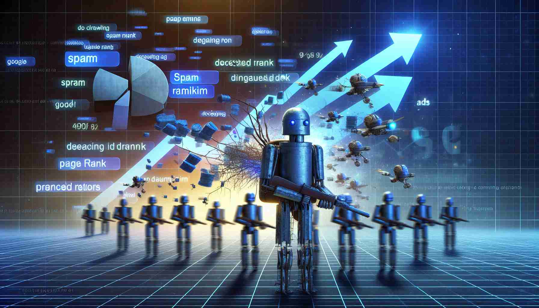 The AI Weaponization in Spam Warfare and its Impact on Google Ranking