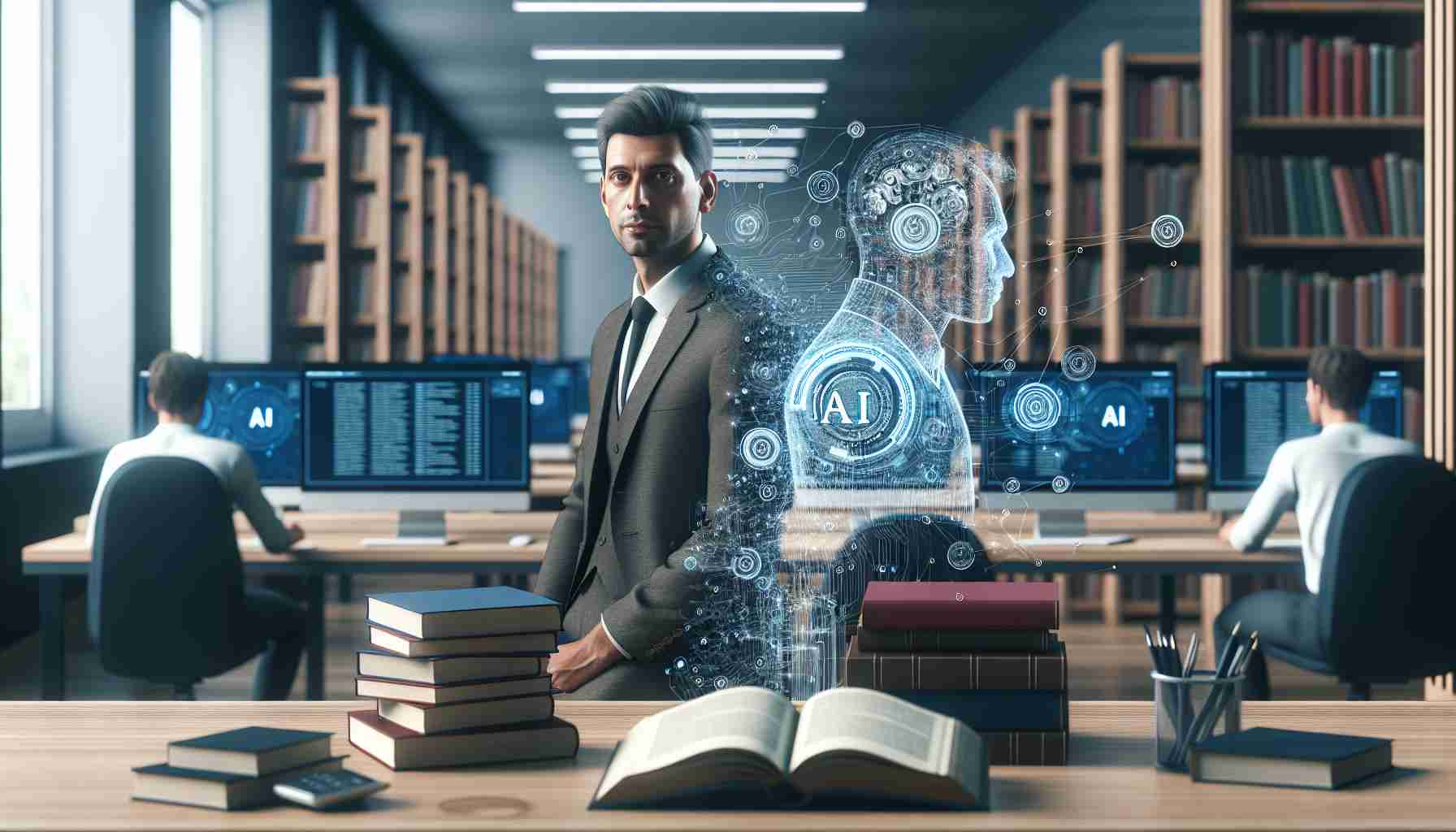 The Digital Transformation Of Libraries Led By AI Expert Professor ...