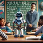 Innovative AI English Learning Robot Introduced in Korean Elementary School