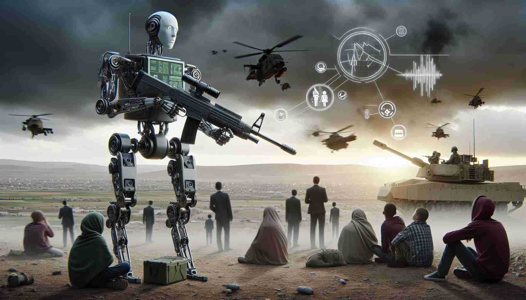 The Use of Artificial Intelligence in Warfare Raises Concerns for Civilian Casualties