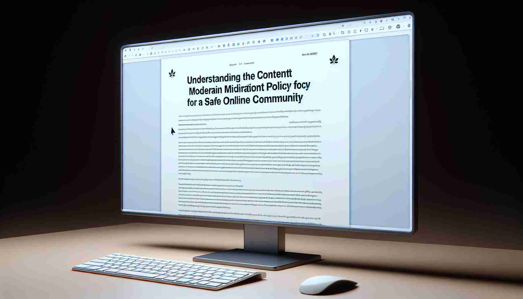 Understanding the Content Moderation Policy for a Safe Online Community