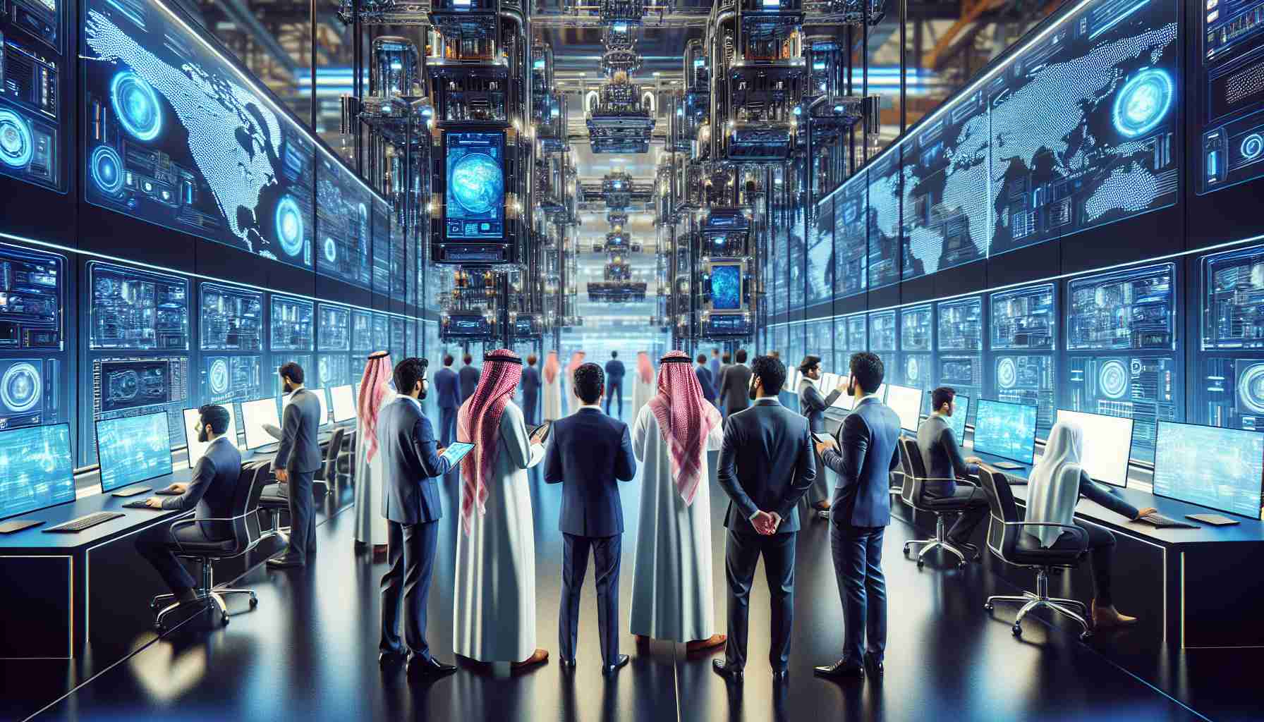 Saudi AI and Data Authority Delegates Explore Naver’s State-of-the-Art Tech Hub