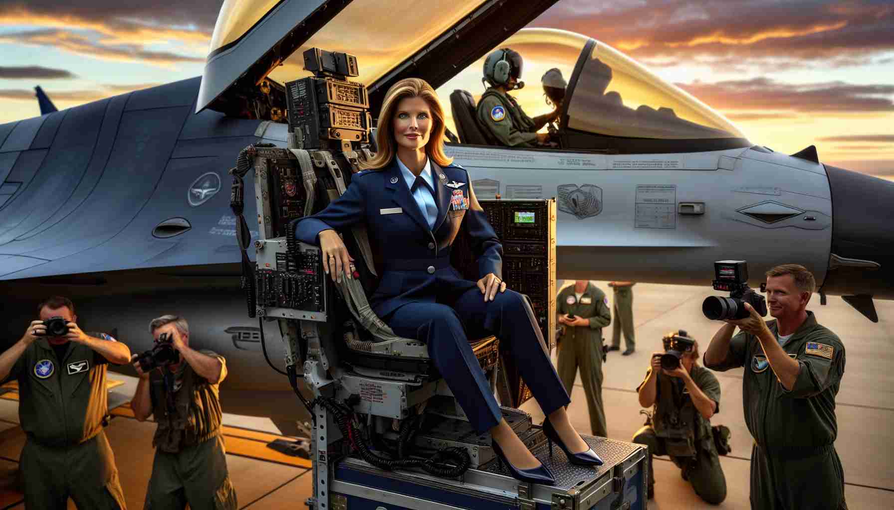 US Air Force Secretary Flies in AI-Piloted F-16 Fighter Jet
