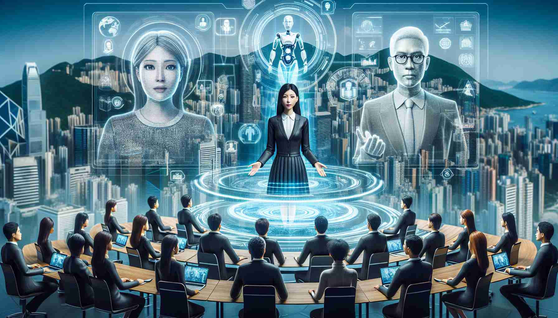 Innovative Virtual Teaching with AI Professors at HKUST