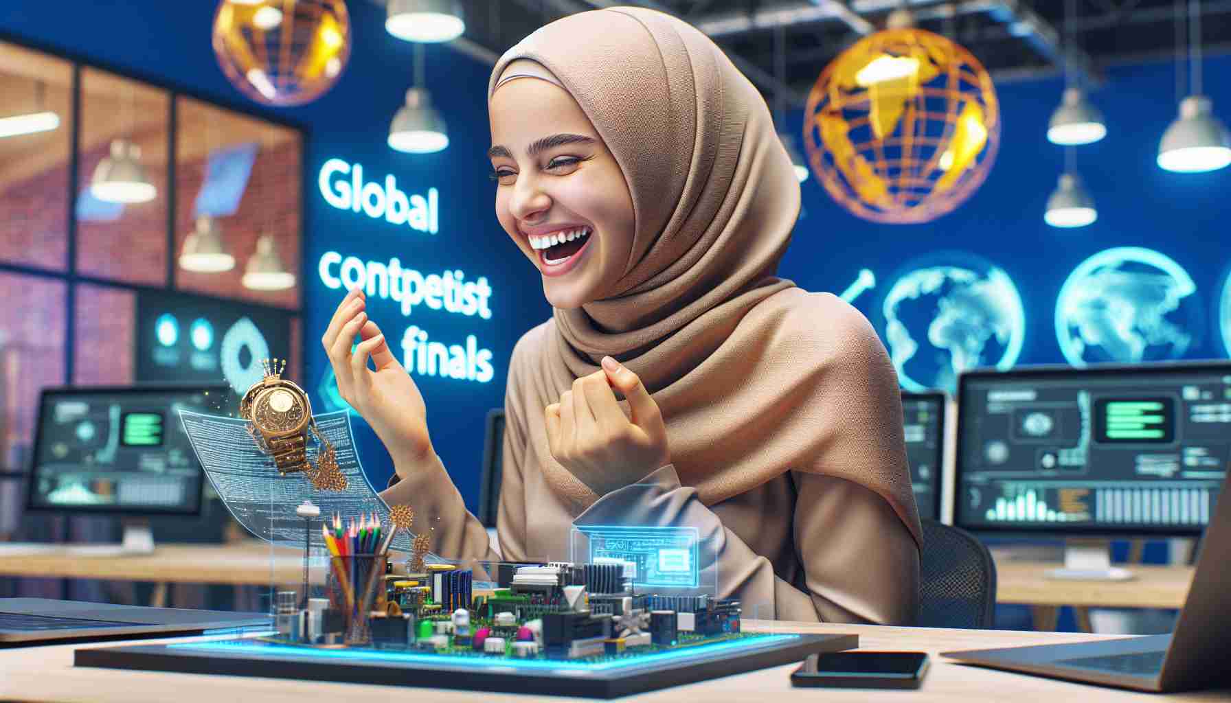 Innovative Hijabi Competitor Reaches Global Contest Finals