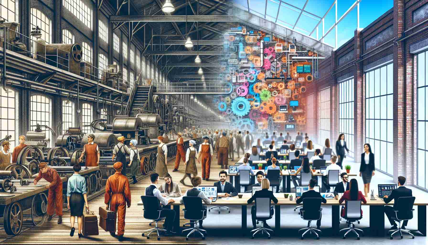 Revolutionizing Factory into Co-working Space: The New Age of Innovation