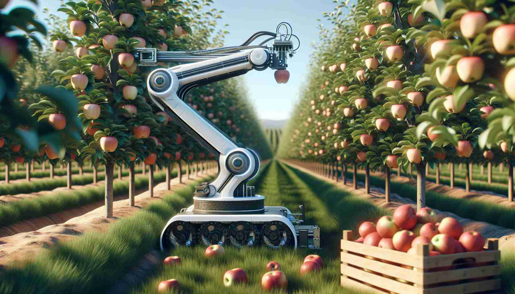 Innovations in Apple Harvesting: The Future is Robotic