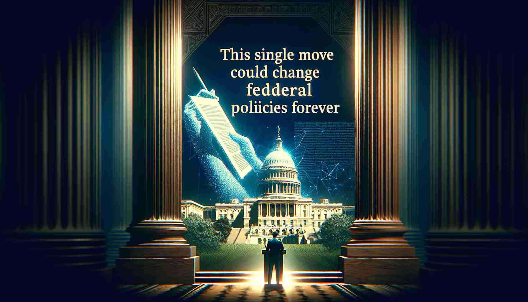 This Single Move Could Change Federal Policies Forever!