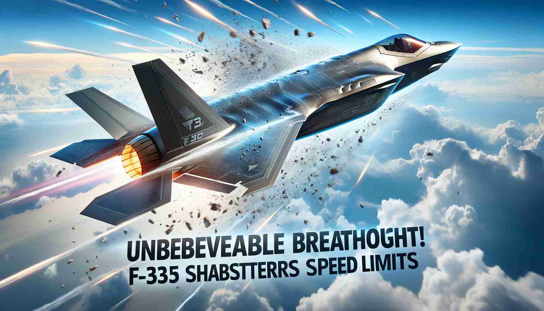 Unbelievable Breakthrough! F-35 Shatters Speed Limits!