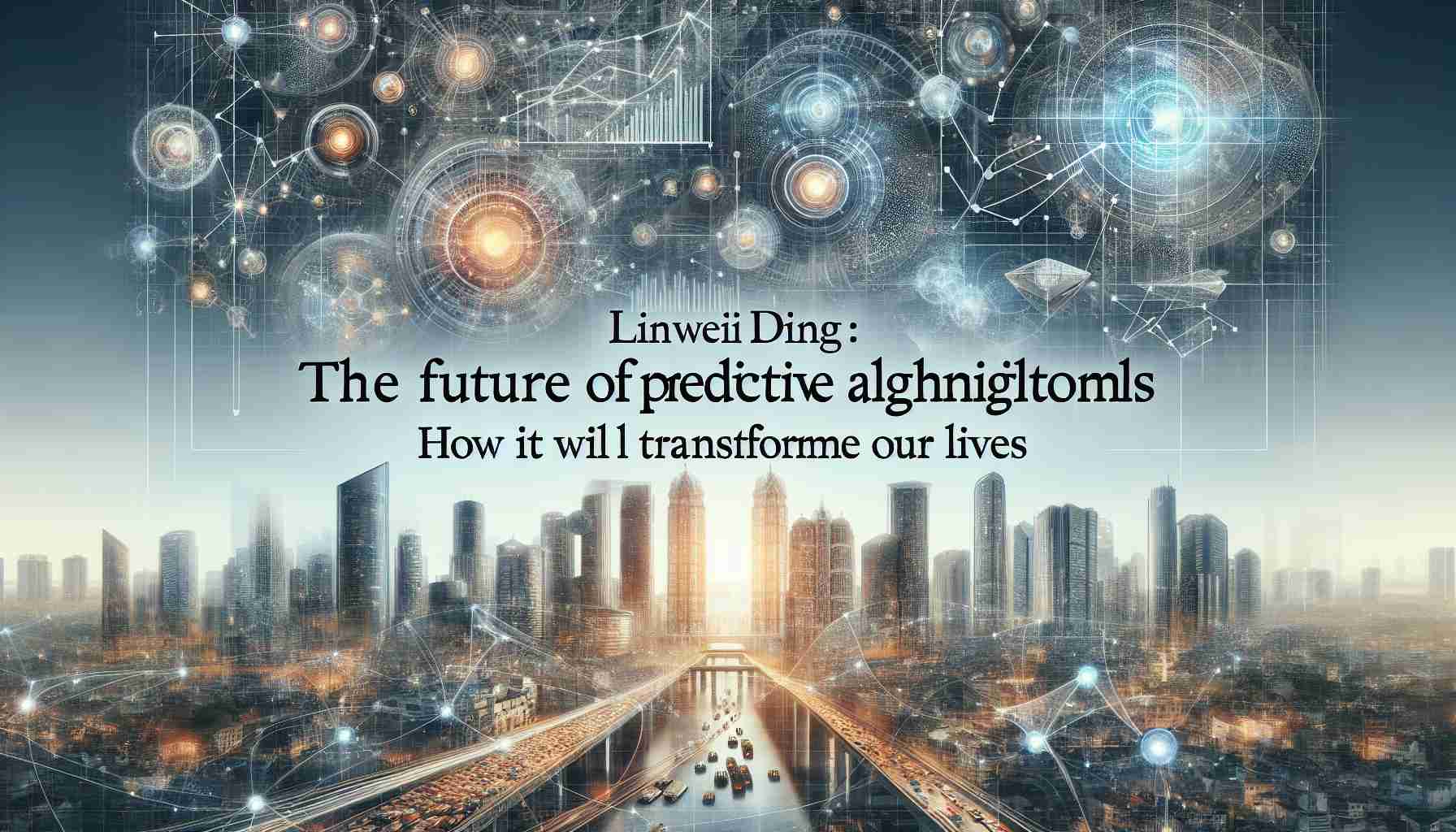 Linwei Ding: The Future of Predictive Algorithms. How It Will Transform Our Lives.