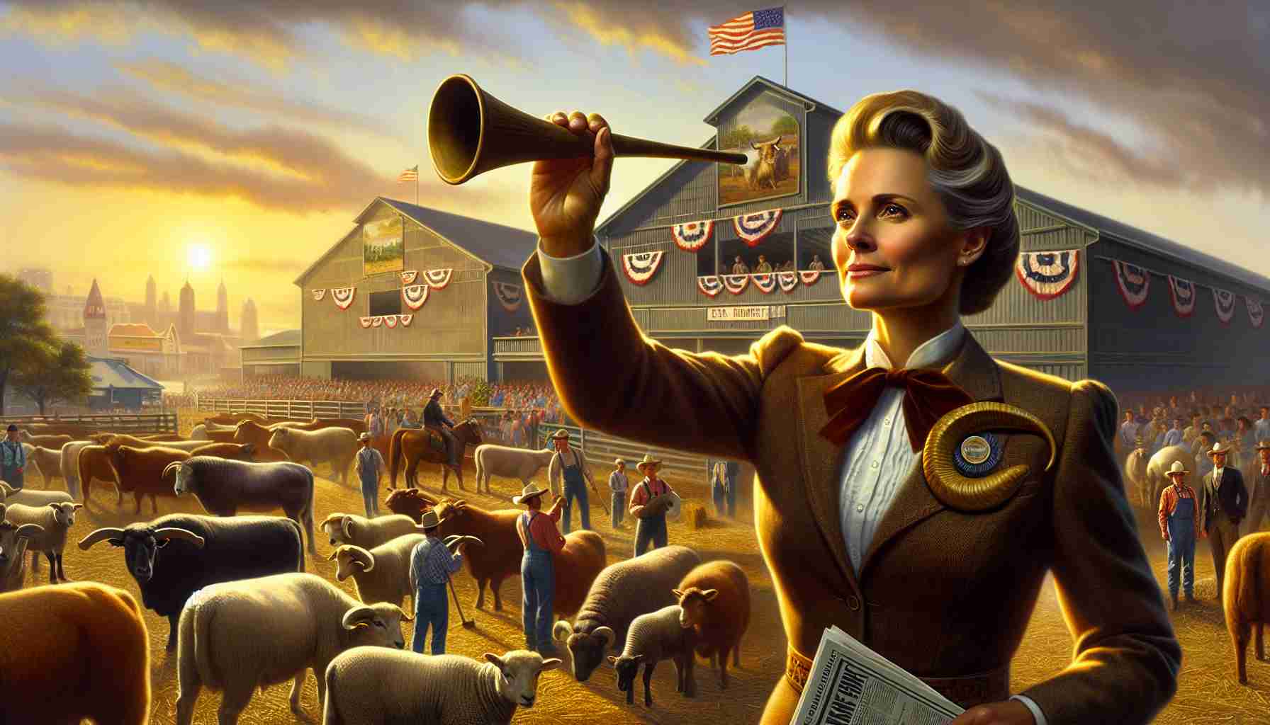 You Won't Believe Who Led the Nation's Most Famous Stock Show into a New Era!