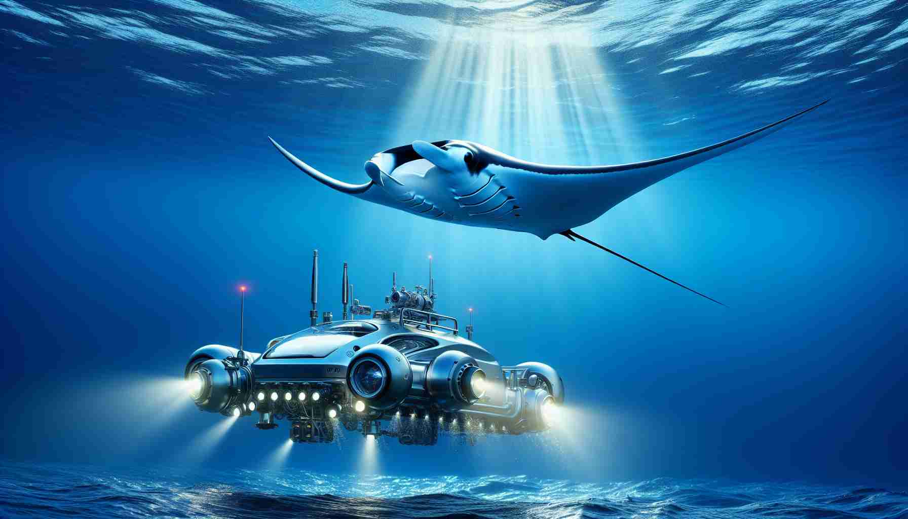 Manta Ray Meets Machine! Futuristic Tech Unveiled!