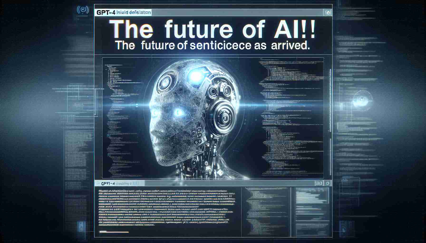 GPT-4 Unveils Digital Sentience! The Future of AI Has Arrived.