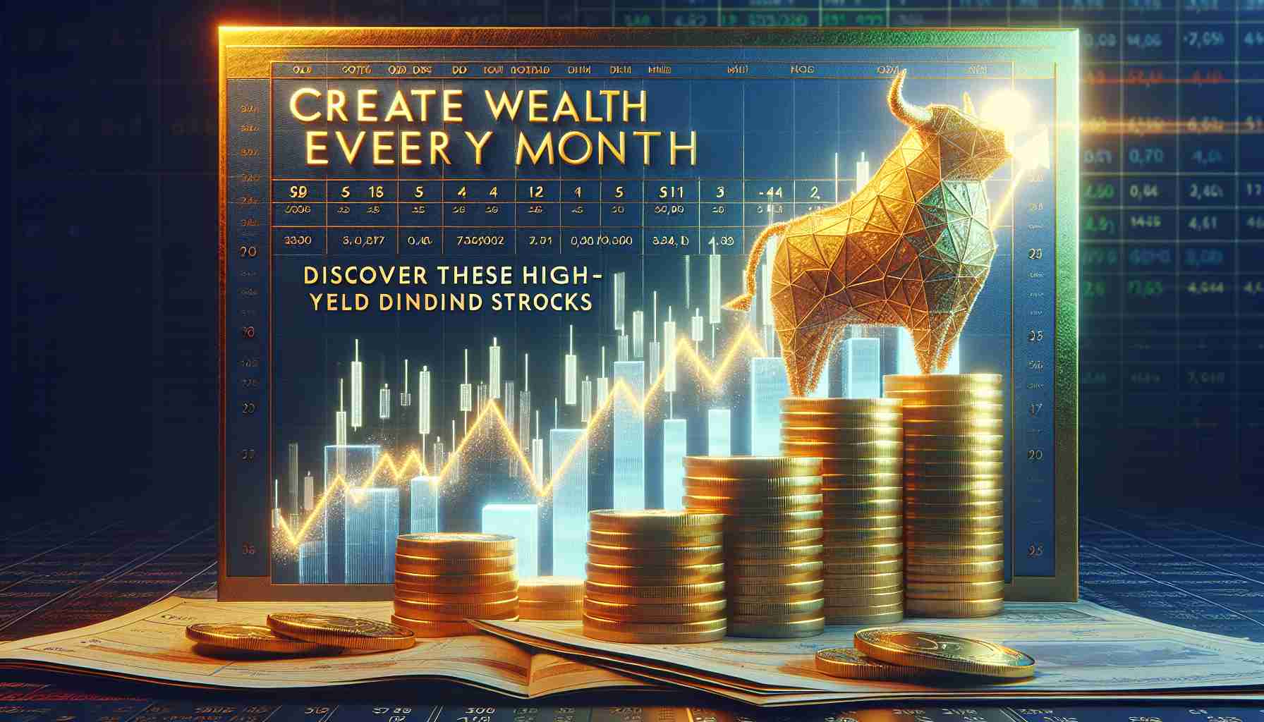 Create Wealth Every Month. Discover These High-Yield Dividend Stocks!