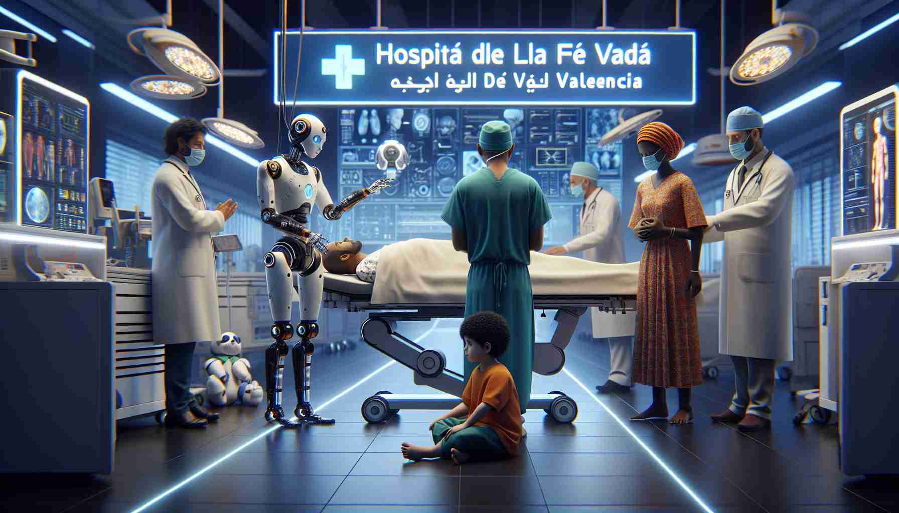 Robots Redefine Patient Care! Hospital de la Fe Valencia Leads the Future of Medicine.