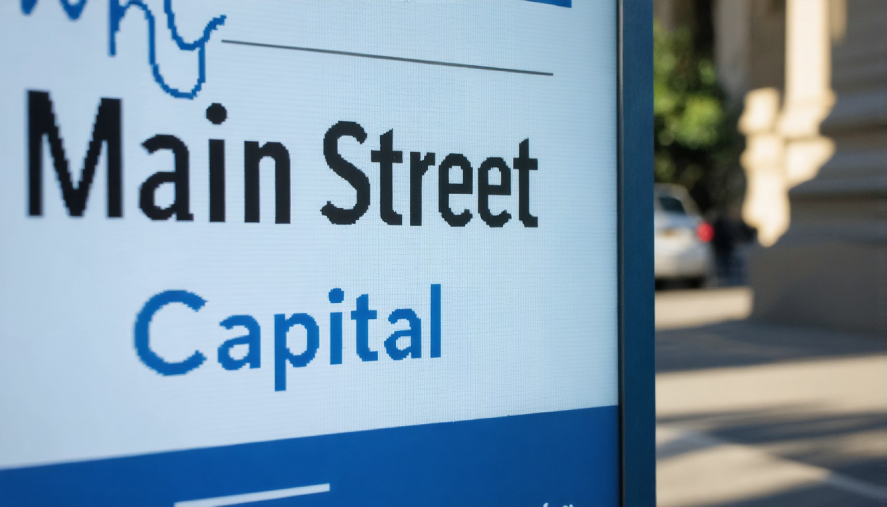 Why Main Street Capital's Slight Dip Isn't Cause for Alarm